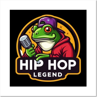 Hip Hop Legend that Hops Hops Posters and Art